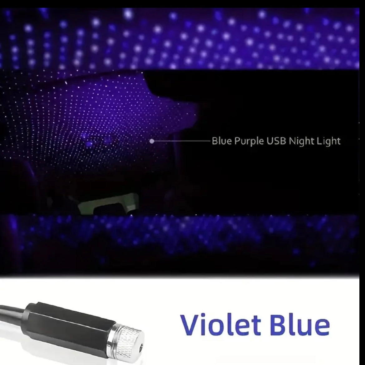 USB STJÄRNHIMMEL – Magisk belysning för din bil
